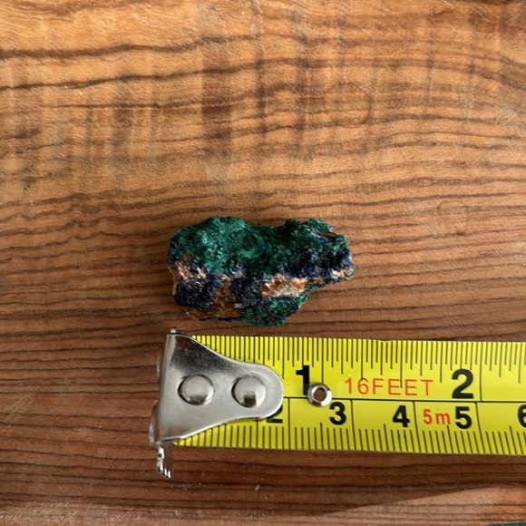 🔮✨Azurite and malachite crystal geode sparkling blue green crystal (Brazil) - Picture 6 of 9